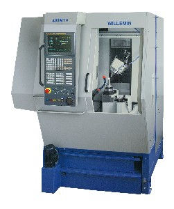 5 axis CNC mill-turn center 250 x 200 x 300 mm | 408MTV Willemin-Macodel