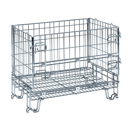 Wire Mesh Pallet Box PC Mini 1 Arcawa GmbH Storage Foldable