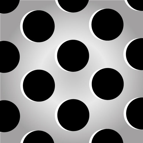 Perforated Steel R Series Gantois Industries Sheet Metal Round