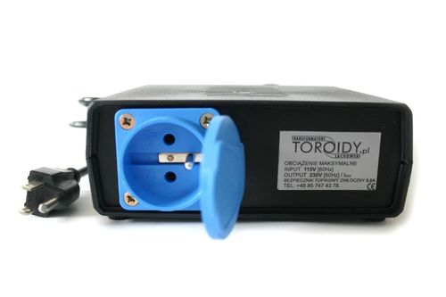AC/AC power supply: step-up voltage converter 115V/230V TOROIDY.PL