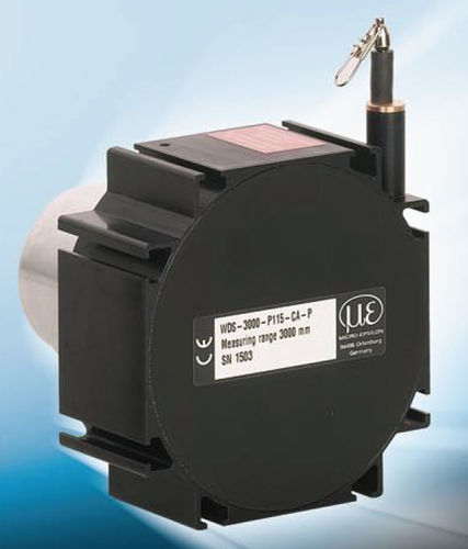 analog draw wire displacement sensor 3 - 15 m | WDS-P115 MICRO-EPSILON