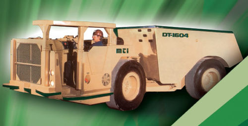 articulated underground truck 14 545 kg | DT 1604 Mining technologies International Inc