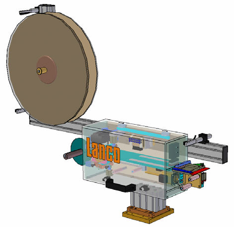 automatic label printer-applicator Lanco Transfer Systems