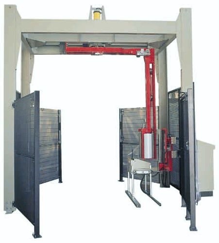 automatic rotary arm stretch wrapper max. 50 p/h | AV620 Officina Meccanica Sestese