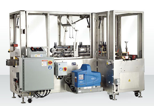 automatic three-flap carton closer (hot melt glue) max. 80 p/min | 16B ADCO Manufacturing