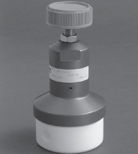 back-pressure regulator for high purity applications 1/2" - 1", 120 psig | BR-3 series Partek Division