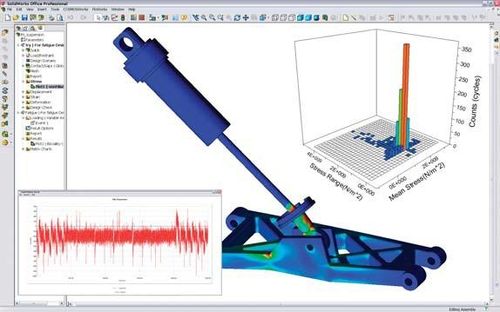 CAD validation software / property calculation SolidWorks Simulation SOLIDWORKS