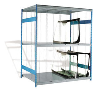 car windshield transport rack 72" x 15" x 87" | SRP0481 Rousseau Metal