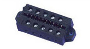 card edge terminal block TE CONNECTIVITY - CONNECTORS