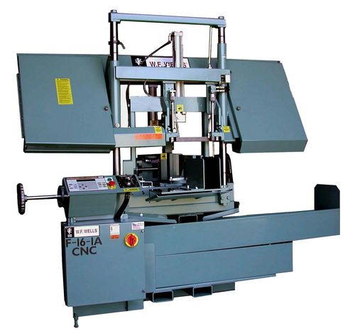CNC automatic dual column horizontal band saw F-16-1A CNC  WF Wells Inc