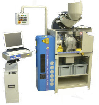 CO2 laser marking machine for plastic and natural materials max. 30 - 100 W | QUADRA DS4 Laser Technology