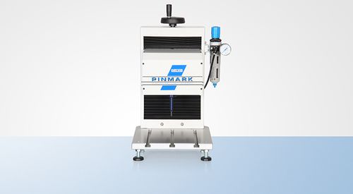 column-type dot peen marking machine 50 x 100 mm | PinMark&trade; 5/10 T &Ouml;STLING Markingsystems