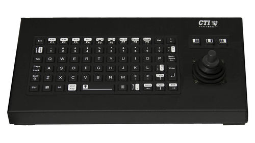 compact rugged industrial keyboard KIF6000 CTI Electronics Corporation