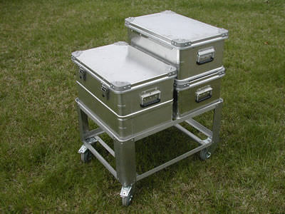 container trolley max. 75 kg  METALCONSTRUCT Zrt