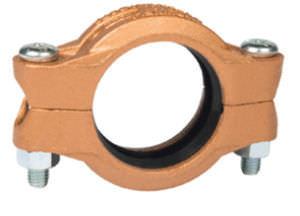 copper rigid grooved end pipe coupling DN 50 - 200 | 672 series Grinnell