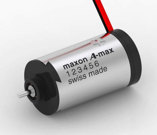 DC electric motor with ironless rotor &oslash; 12 mm, 3 - 15 V, 0.5 - 0.75 W | A-max 12 series maxon motor