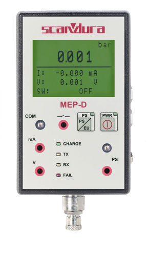digital pressure calibrator 1 - 700 bar | MEP-D SCANDURA & FEM