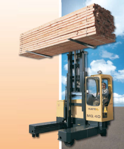electric 4-way side loader forklift truck 3 - 4.5 t, 3 000 - 7 500 mm | 2125 series HUBTEX