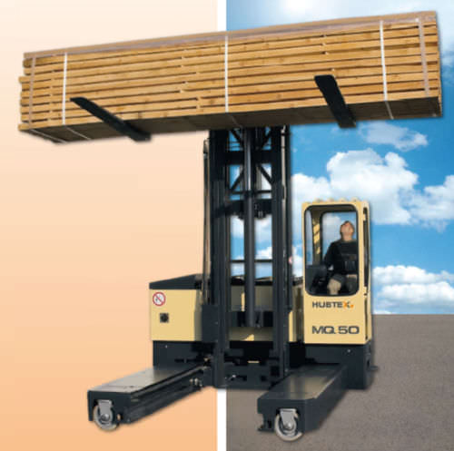 electric 4-way side loader forklift truck 3 - 4.5 t, 3 000 - 10 000 mm | 2130 series HUBTEX
