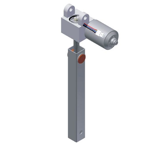 electric linear actuator for kitchen furniture height-adjustment 24 VDC | Model 4642 Ketterer
