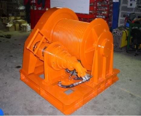 electric winch for offshore applications   STARTER