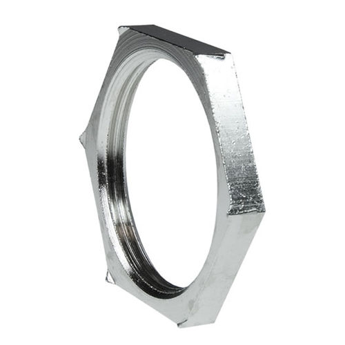 EMC brass lock nut with cutting edge EPN 715 PROTEC