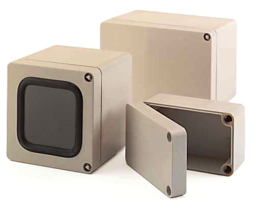 enclosure with transparent cover IP66 | Mini-Polyglas ROSE Systemtechnik