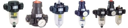 filter, regulator, lubricator for compressed air max. 10 bar Veljan Hydrair Limited
