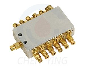 flow divider valve for centralized dual line lubrication system CV Changhua Chen Ying Oil Machine Co., Ltd.