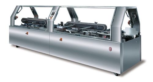 high speed automatic three-flap carton closer (hot melt glue) max. 200 p/min | SLC ADCO Manufacturing