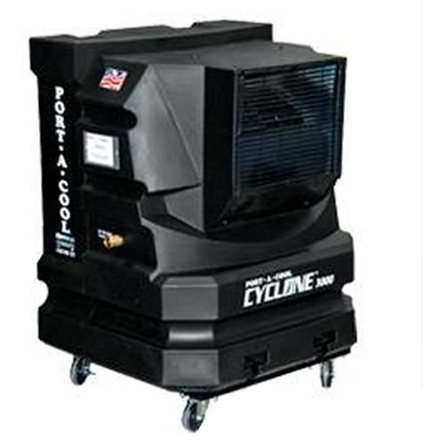 mobile evaporative cooler 93 m&sup3;/min, 75 m&sup2; | cyclone 3000 lc-europe