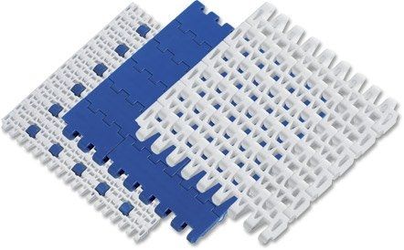 modular plastic conveyor belt max. 500 lbs, max. 375 ft/min | FLEXTRAC QC Industries