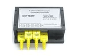 multi-channel temperature data-logger 8 channels | OctTemp Linseis