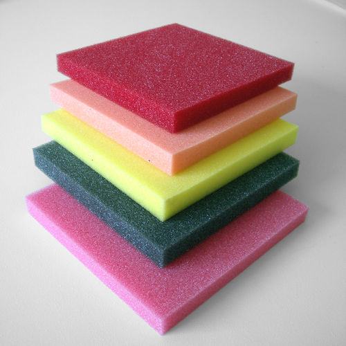 open cell polyurethane foam panel (PUR) TecnoPlus Cioni Materie Plastiche Espanse