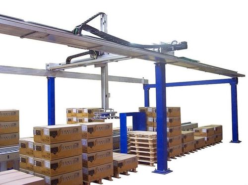 palletizing / depalletizing robotic cell MOD21 series Italiana Robot