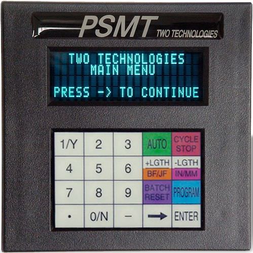 panel mount operator terminal 4 x 20 char, max. 115.2 kbps | PSMT TWO TECHNOLOGIES
