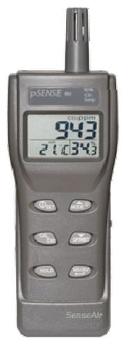 portable carbon dioxide (CO2) detector 0 - 3000 ppm | PTC82-1160 MSR-Electronic GmbH