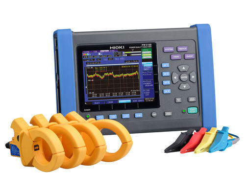 power quality analyzer 600.V rms, 500 mA - 5 kA AC | PW3198 PQA HIOKI E.E. CORPORATION