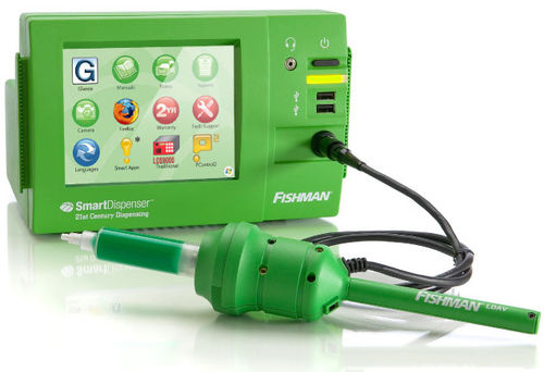 programmable liquid dispenser for piston pump SmartDispenser&trade;GF Fishman