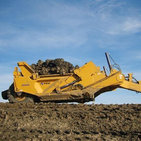 pull-type scraper 4.27 m (14'), 40.52 m&sup3; (53 cu yds) | K-Tec 1453 K-Tec Earthmovers Inc.