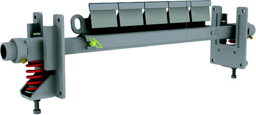 secondary conveyor belt cleaner 48'' - 96'' | Razor-Back&reg; MDX ASGCO Manufactirung