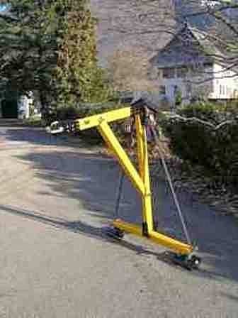 self retracting fall arrester with rescue winch integrated Paillardet