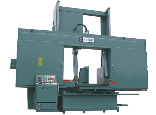 semi-automatic dual column horizontal band saw S-40-4 WF Wells Inc