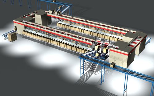 split tray sorter WOFS Transitic