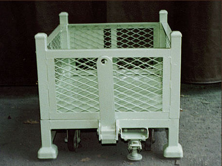 stackable wire mesh container Bin 045  Streator Dependable