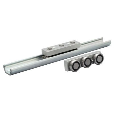 stainless steel linear guide rail max. 1.5 m/s, max. 1330 N, max. 100 &deg;C PBC Linear