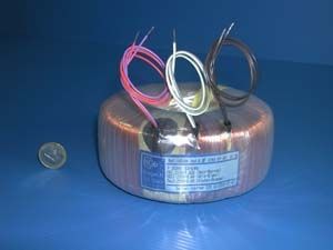 toroidal power transformer 16 - 1 000 VA, 6 - 24 V c2ei