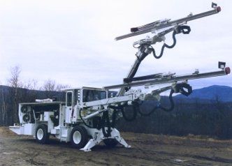 two boom jumbo drilling rig Oldenburg Mining division