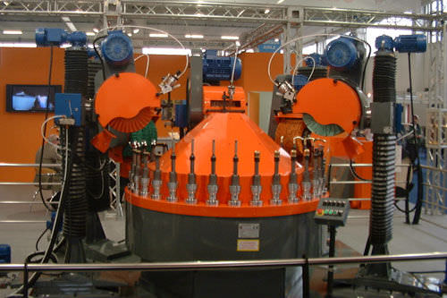 vertical spindle surface grinding machine with rotating table &oslash; 500 x 450 mm GHIDINI FELICE ITALO & C. SRL