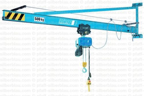 wall mounted slewing jib crane PFAFF SILBERBLAU